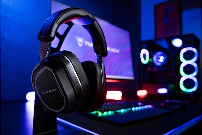 Turtle Beach Stealth 700 Gen 3 Wireless Multiplatform Amplified Gaming Headset for Xbox Series X|S, Xbox One, PC, PS5, Mobile – 60mm Drivers, AI Noise-Cancelling Mic, Bluetooth, 80-Hr Battery – Black