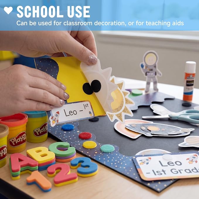 Self Adhesive Dots, Strong Adhesive 1000pcs (500 Pairs) 0.59" Diameter Sticky Back Nylon Dots, Hook & Loop Dots with Waterproof Sticky Glue Tapes, Suitable for Classroom, Office, Home (Multi-Color)