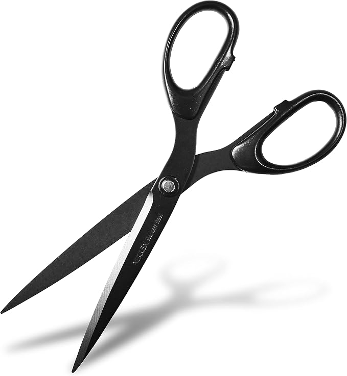Japanese Scissors Fluorine Coating Stainless Steel Blade 7.3 inch | Multipurpose Scissors Seki Japan Office Shears for Cutting Paper Craft Fabric Photos