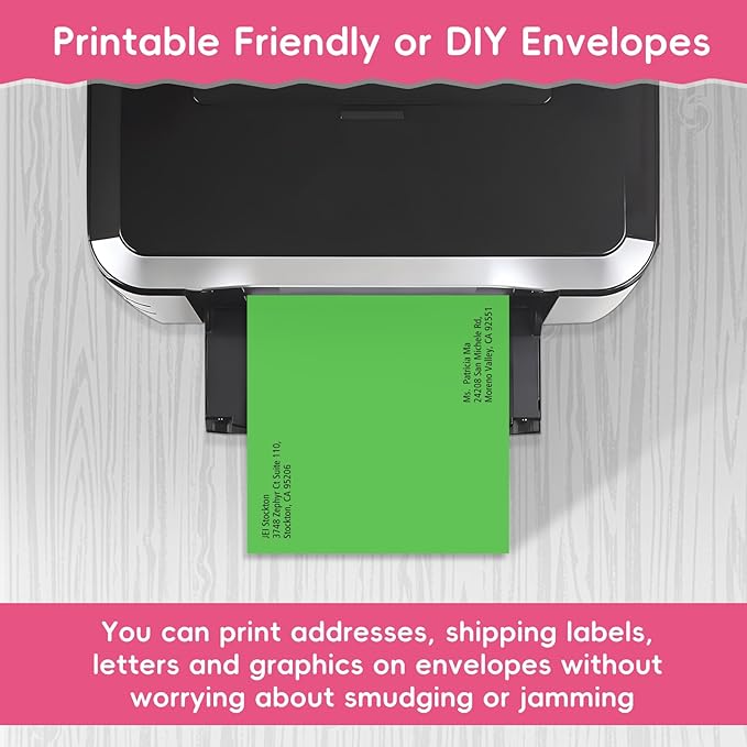 25 Pack Colored Mailing Envelopes, 9 x 12 Inches Self-Seal Colorful Manilla Envelopes for Mailing, Organize, storage, Home, Office Business