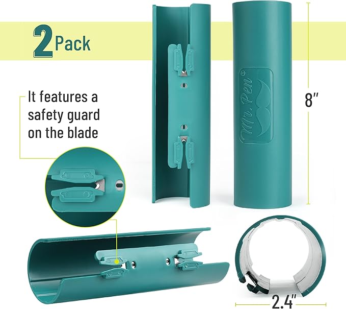 Mr. Pen- Wrapping Paper Cutter, 2 pcs, Deep Teal, Gift Wrap Cutter Tool, Easter Gift