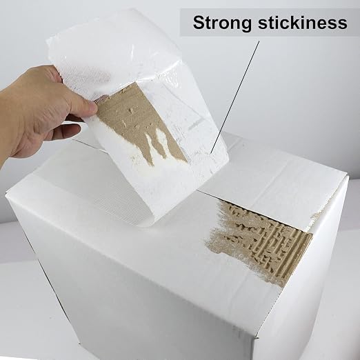 BOMEI PACK Wide Strapping Tape 6Inch, Heavy Duty Reinforced Packing Tape, Fiberglass Filament Tape 60yds 5.5Mil