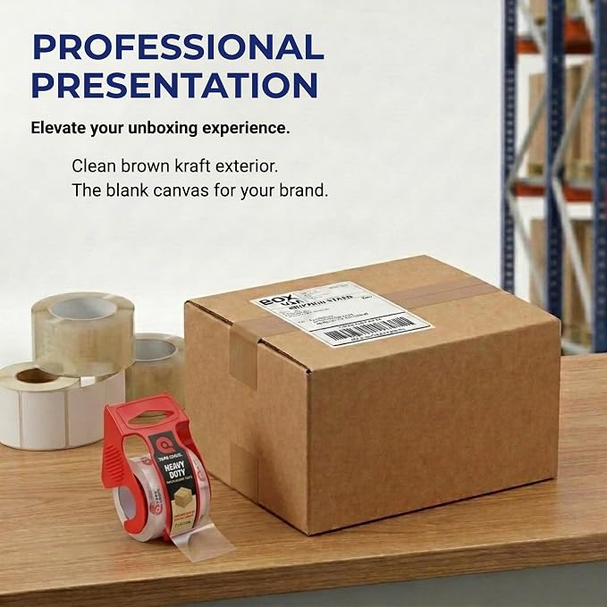 BOX USA Shipping Boxes Medium 12"L x 9"W x 5"H 25-Pack - Corrugated Cardboard Box for Moving, Mailing, Packing, Packaging and Storage