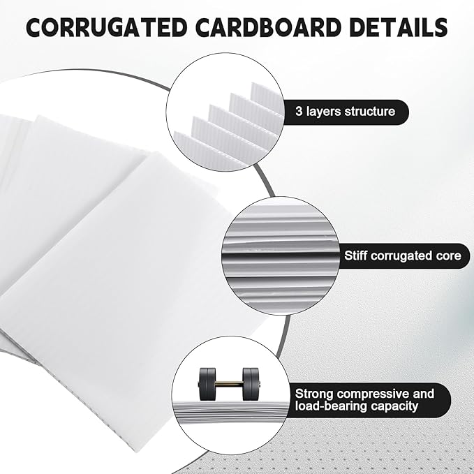 302 Pcs Trading Card Shipping Protector Set Include 200 Precut Plastic Inserts Card Mailers 100 Poly Bubble Mailers Padded Envelopes and 2 Masking Tape(White,5.1 x 5.9 Inch)