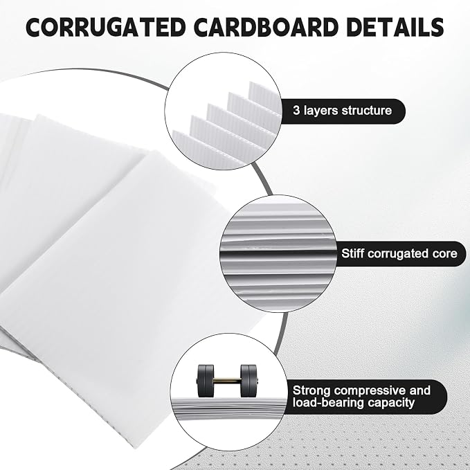 Engrowtic 302 Pcs Trading Card Shipping Protector Set Include 200 Precut Plastic Inserts Card Mailers 100 Poly Bubble Mailers Padded Envelopes and 2 Masking Tape(Black,4.5 x 3.5 Inch)
