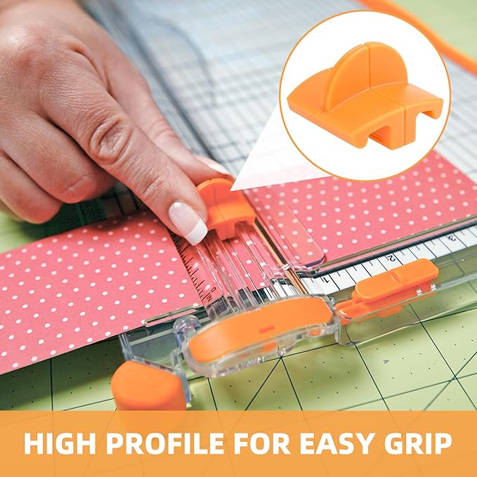 157400-1001 TripleTrack Blade Replacement for Fiskars Paper Trimmer, 2 Pack Portable Paper Cutter Style I High Profile Blades for Portable Craft Paper Cutter Trimmer