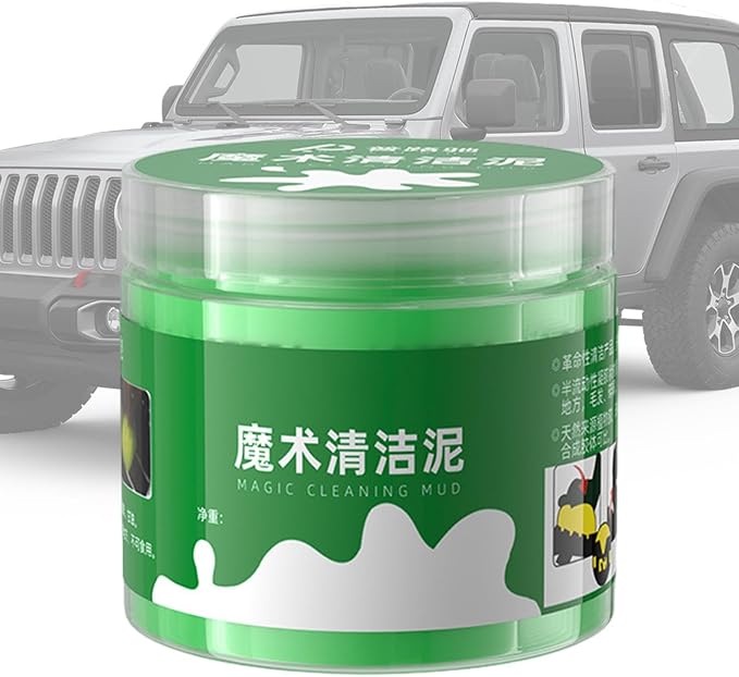Clean Putty Portable Soft Glue Multipurpose | Car Interior Cleaner Cleaning Slime Reusable Washable Dust Cleaning Gel for Vehicle, Home, Office, Keyboard, Laptop, Air