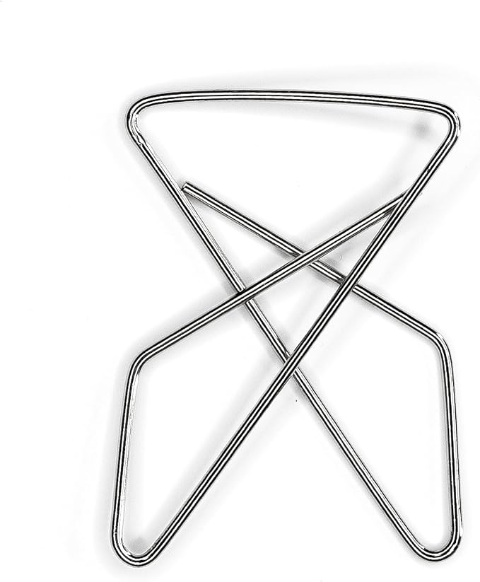 ACCO Brands Ideal Paper Clamp (Butterfly Clamp), Smooth Finish, No.1 Size (Large), 12/Box (A7072610)