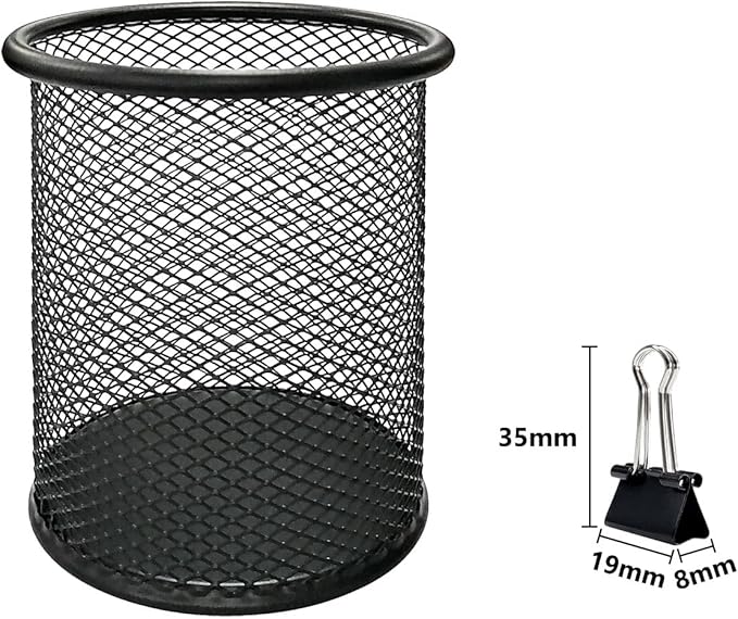 DSTELIN 180 Pack Mini Binder Clips 3/4-Inch Width, Small Paper Clamps for Office Supplies, Black