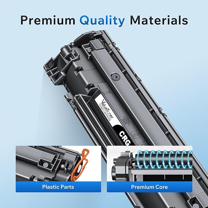 Valuetoner Compatible Toner Cartridge Replacement for Canon 125 Black Toner Cartridge CRG-125 3484B001AA High Yield for ImageClass MF3010 LBP6030w LBP6000 LBP6000B LBP6020 LBP6020B LBP6018 Printer