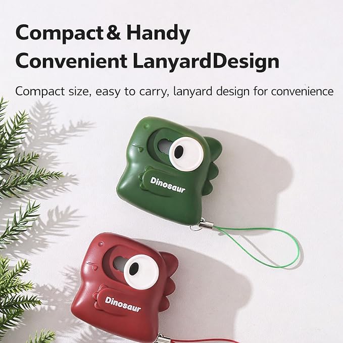 2 Pack Ceramic Box Cutter, Retractable, Mini, Cute, Box Opener, Built-In Magnetic, Small Box Cutter, Safe for Kids, Package Opener with Lanyard for Home, Office (red/green)