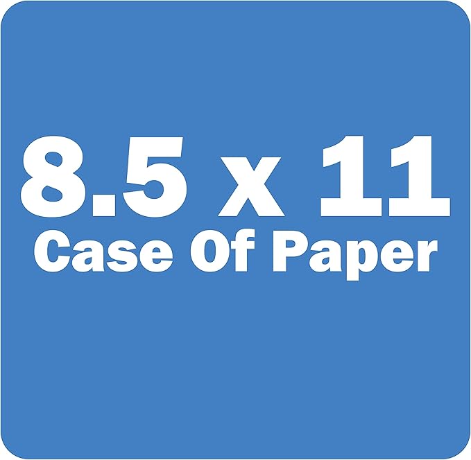 Relay MP, Multipurpose Copy Paper, 20lb, 8.5 x 11, 92 Bright - 10 Ream Carton / 5,000 Sheets (013020C)