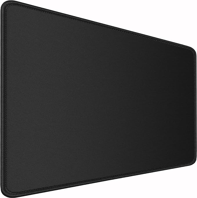 Large Extended Gaming Mouse Pad, Water Resist Non-Slip Mousepad Rubber Base | Gaming MousePad, Water Resist Non-Slip Mousepad Rubber Base Long XXL Large Extended Mat for Work & Gaming, Office Home, Black