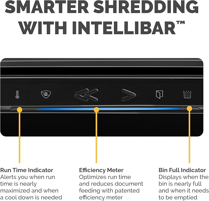 Fellowes LX180 16 Sheet P-4 Cross-Cut, Heavy Duty Paper Office Shredder, 100% Jam Proof