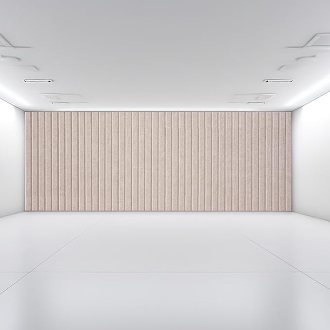 YOUDEFUL 47" x 35" Large Felt Bulletin Board, Camel Brown | 12 Pcs Self-Adhesive Cork Board Alternative, Pin Boards for Wall Decor, Home, Office, Classroom,Dorm