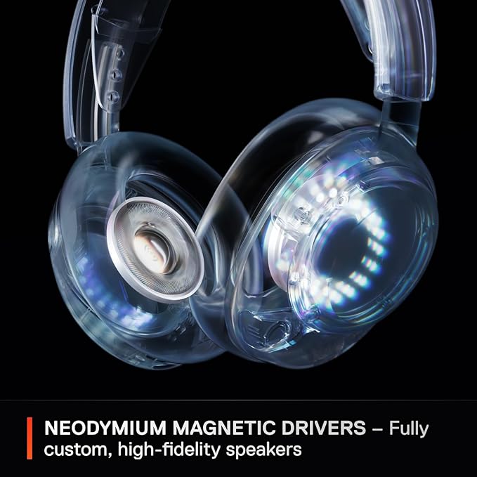 SteelSeries Arctis Nova 5 Wireless Multi-System Gaming Headset — Neodymium Magnetic Drivers — 100+ Audio Presets — 60 HR Battery — 2.4GHz or BT — ClearCast Gen2.X Mic — PC, PS5, PS4, Switch, Mobile