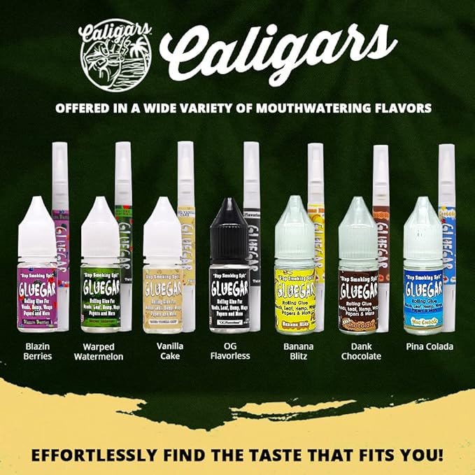GlueGar- Rolling Glue 3Ml Brush Pen (8 Pack 3Ml Go Stix Warped Watermleon)