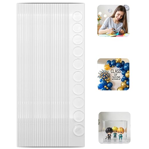 Clear Double Sided Adhesive Stick Dots, 300 Pack | Double-Sided Removable Glue Dots for Walls, Crafts, Pictures, Balloons and Party Decorations,Round 0.4 inches