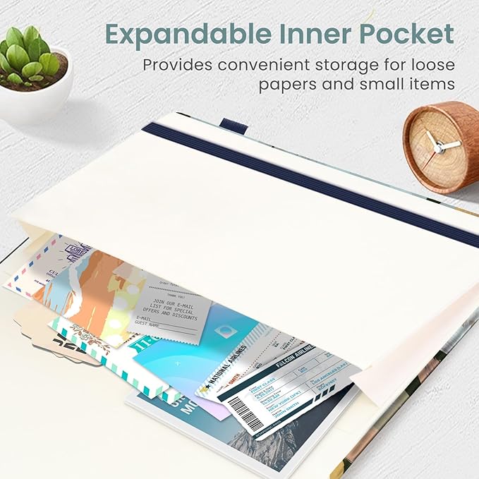 Taja Lined Journal Notebook for Women & Men, Hardcover Leather Journal for writing, A5 College Ruled Notebook for Work & Note Taking, Perfect for Office School Home Supplies, 160 Pages, Soft Petal