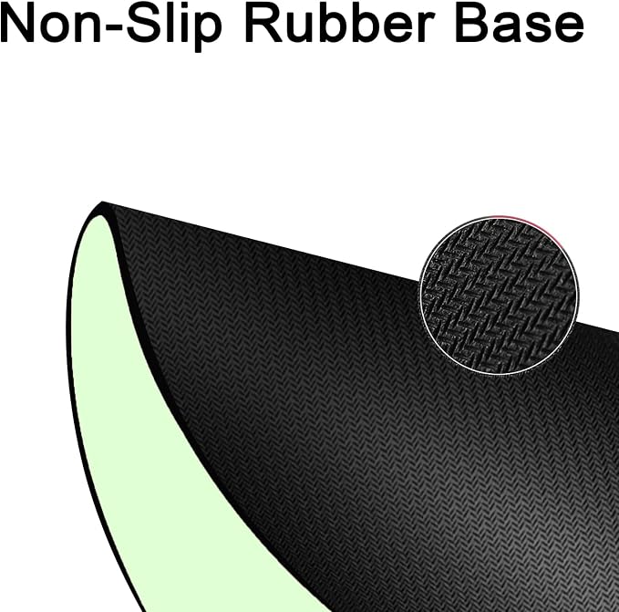 Small Mouse Pad, Mini Mouse Pad, Portable Waterproof with Anti-Slip Base, Green 5.5x7 Inch