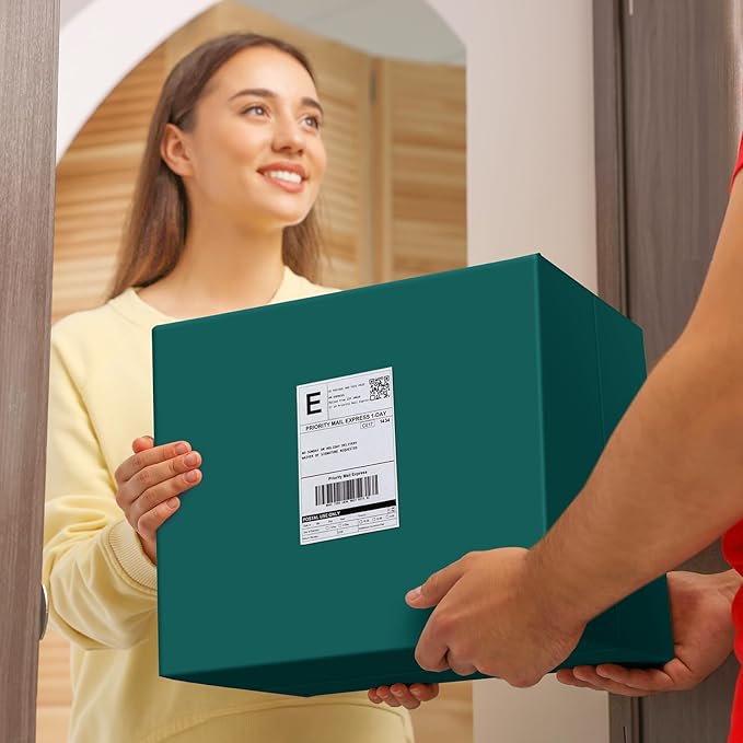 Fuxury 300 Pcs Large Poly Mailers 24x24 Inch, Bulk Shipping Bags for Clothing, Strong Adhesive Shipping Envelopes for Small Business Suppliers,Waterproof Mailers Poly Bags Mailing Envelopes Green
