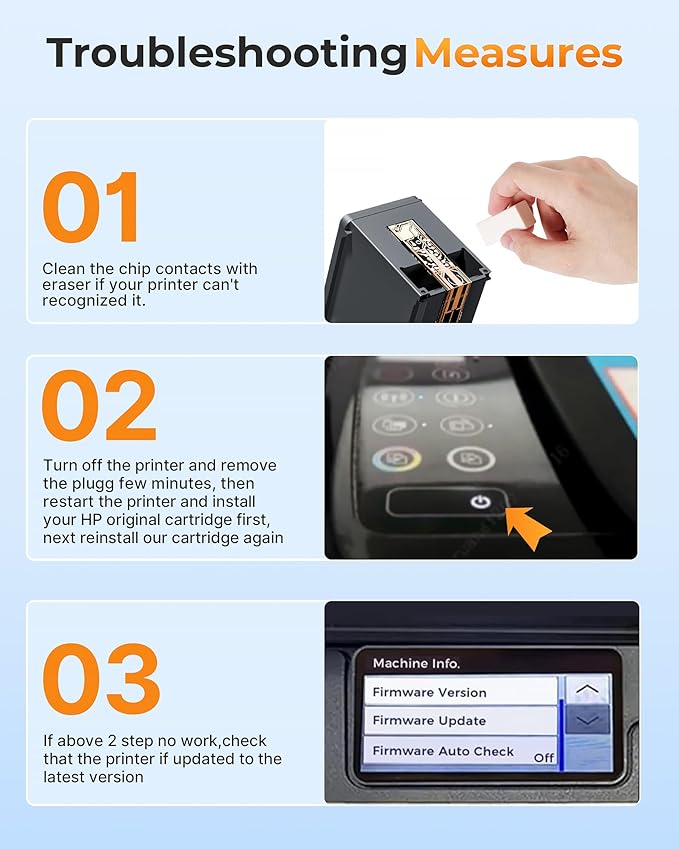 63XL Ink Cartridges Black and Color Remanufactured Replacement for HP Ink 63 for HP 63XL Ink Cartridges Combo Pack Work for Officejet 4650 3830 3833 5255 5258 Envy 4520 Deskjet 1112 3637 (2 Pack)