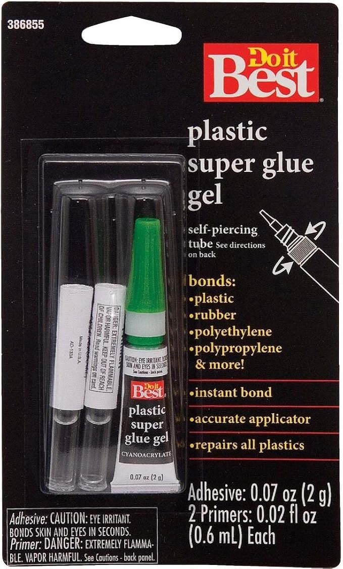 Do it Best 2 GM Plastic Super Glue Gel
