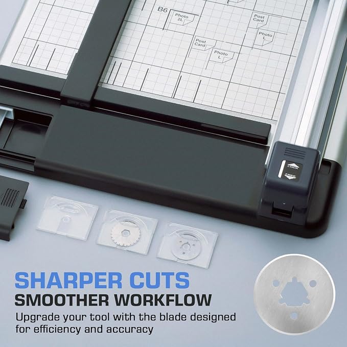 K-28/2 Replacement Straight Blades for Paper Trimmers | Paper Cutter Blades for DC-210N/220N/238N/250/200N/2A3N Paper Trimmers,Premium Paper Trimmer Cutter Blades