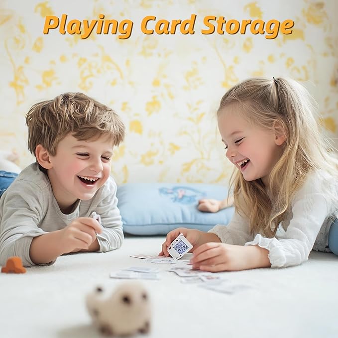 Bulk 200 Capacity Card Toploaders Storage Box, in Total 25 Pack Brown White Cardboard Shipping Boxes for 5000 Count 35pt 3x4 inch Toploaders or Toploaded Cards