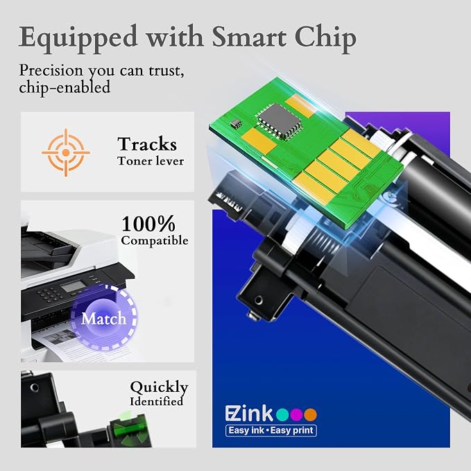 E-Z Ink TN227 for TN-227BK/C/M/Y High Yield Brother TN227 Toner TN 227 223 | TN227 Brother Toner TN227BK TN-223BK/C/M/Y for Brother HL-L3270CDW MFC-L3770CDW HL-L3290CDW HL-L3230CDW MFC-L3750CDW (5 Pack)