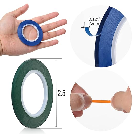 Mr. Pen- Whiteboard Tape, 8 Pack, Assorted Colors, Thin Tape for Dry Erase Board Accessories, Whiteboard Accessories, Chart Tapes