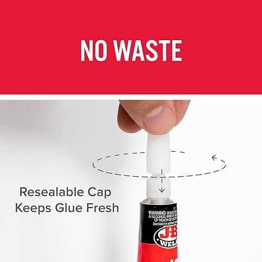 J-B Weld Superglue Gel 15g 2 Pack - SuperWeld Extreme Gel