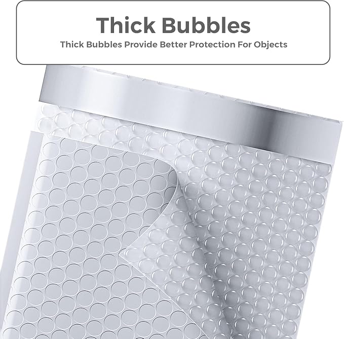 Metronic 1 Pallet Bubble Mailer 8.5x12 Inch White Total 6000 Pack | Usable Size 8.5x11" Waterproof Padded Envelopes Cushioning for Shipping,Jewelry Makeup Supplies, Packaging Bulk