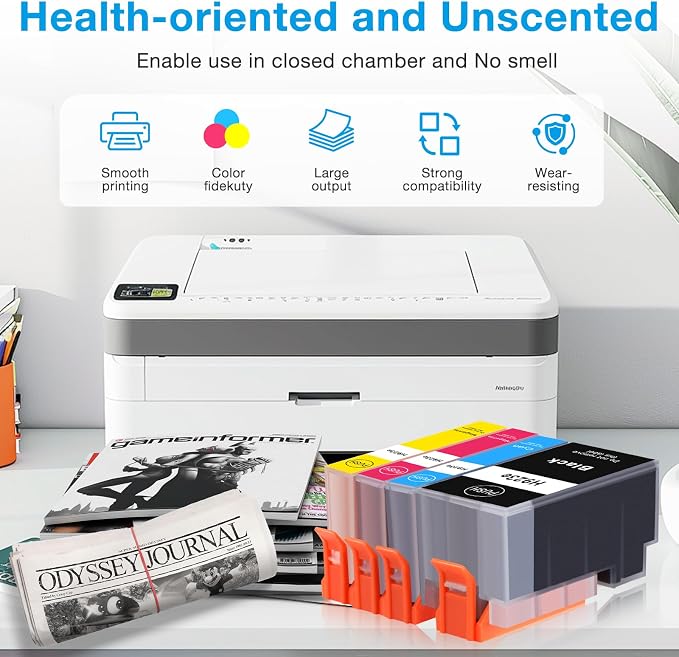 923XL 923e 923 Ink Cartridges Combo Pack Replacement for HP OfficeJet Pro 8135e 8130e 8139e 8138e 8122e 8120 8124e 8125e 8130 8132e 8134e Printer(4 Pack with Chip)