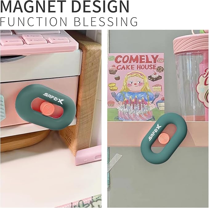 Ceramic Box Cutter, Box Cutter Retractable, Package Opener Box Opener, Safety, Magnetic, Mini, Cute, Pink, Small for Daily Online Shopping/Kitchen/Office/Beauty Gift Unpacking