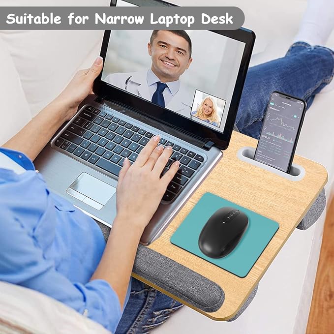 Dapesuom Small Mouse Pad, 5 x 6 Inch Thick Rubber Premium-Textured Non-Slip Portable & Washable Mini Mouse Mat for Women Men Wireless Laptops Keyboard Tray Gaming Work Computer Office Travel, Green