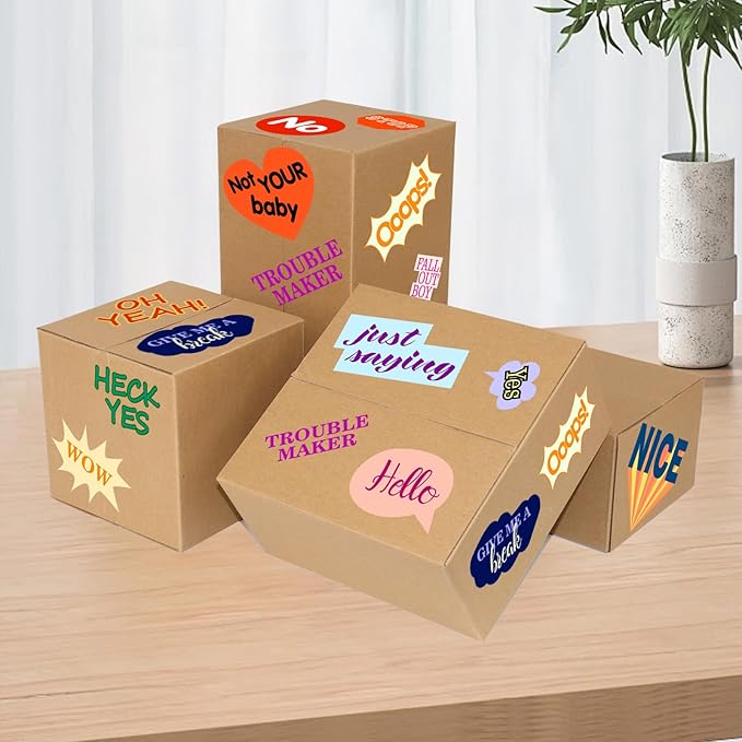 10x7x6 Inches Shipping Boxes Medium 30 Pack, Brown Corrugated Cardboard Boxes for Packaging Small Business Mailing