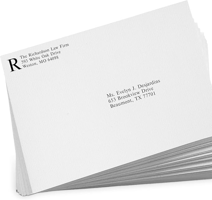 LUXPaper 9 x 12 Open End Envelopes | Peel & Press | White Linen | 80lb. Text | 1,000 Qty