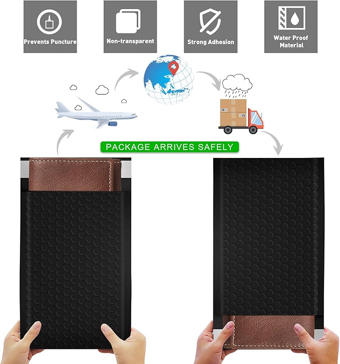 52 Pack Bubble Mailers 4x8inch Padded Envelopes Thin Mailing Envelopes Waterproof Bubble Opaque Padded Mailers Self Seal Adhesive Shipping Bags for Mailing Jewelry Makeup Small Business