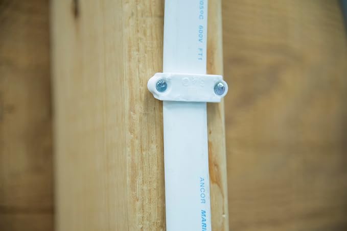 Gardner Bender PS-575 Plastic Staple, 3/4 in., 14/3, 12/3, 10/3 (NM) Cable, White