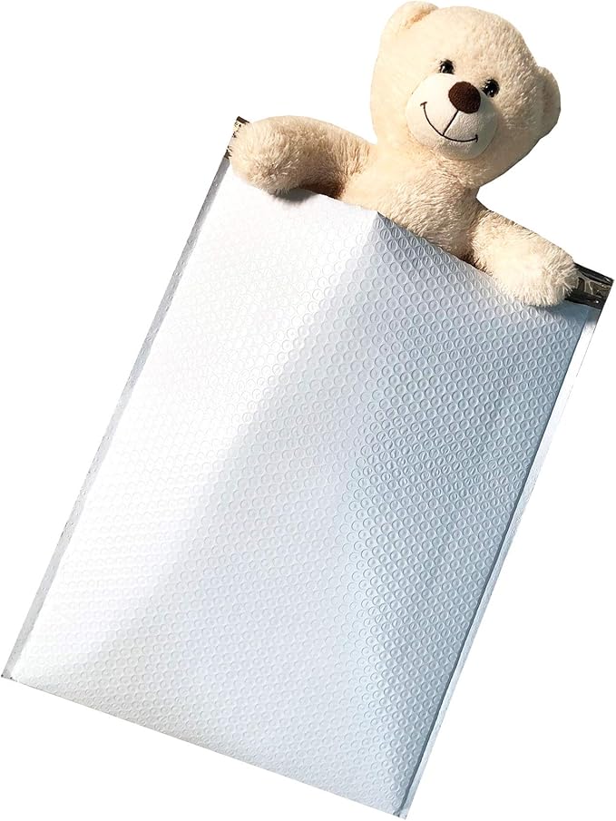 15 ct #7 Extra Large Poly Bubble Mailers 14.5x19 Inch Bubble Lined Cushioned Poly Mailer. Tear-proof, Water-resistant and Postage-saving Lightweight Shipping Padded Envelopes/Bags.