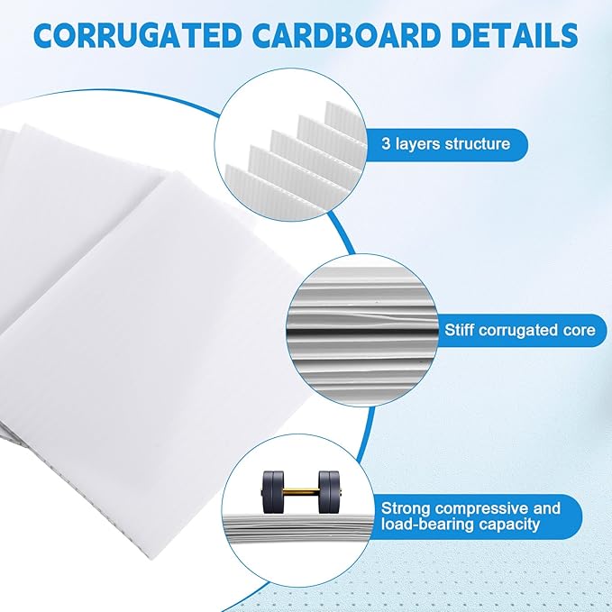302 Pcs Trading Card Shipping Protector Set Include 200 Precut Plastic Inserts Card Mailers 100 Poly Bubble Mailers Padded Envelopes and 2 Masking Tape(Blue,5.1 x 5.9 Inch)