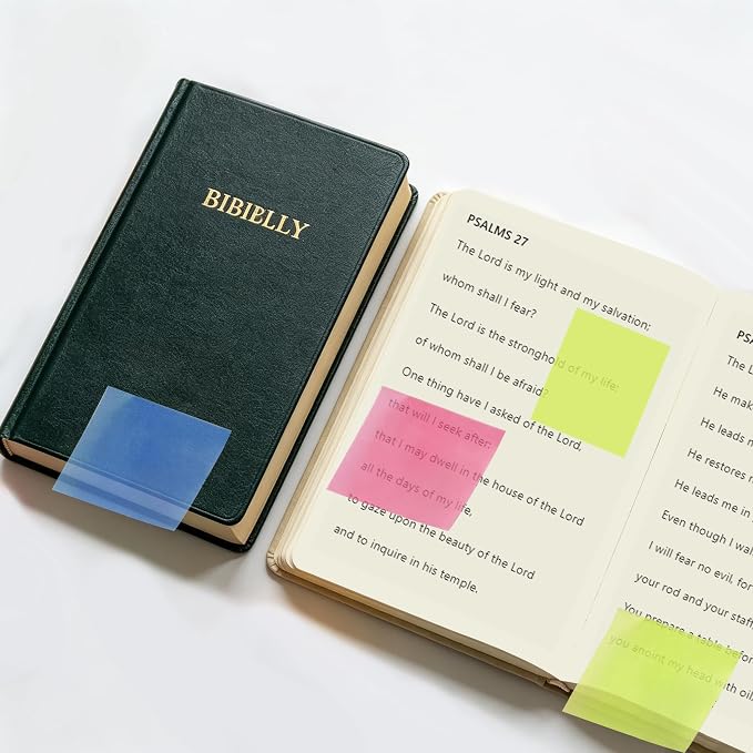 12 Boxes of Transparent Pull-Out Sticky Notes (960 Sheets Total) - Office Stationery Work Accessories with Strong Adhesion, No Residue, 50 Reuses Per Sheet, Suitable for Office Work