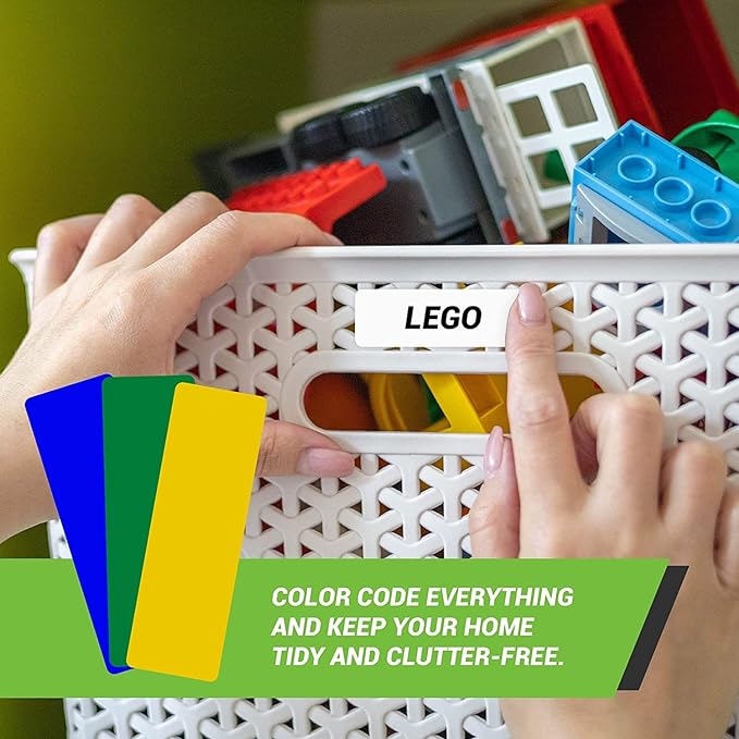 Royal Green Rectangular Stickers Color Coded Write on Labels for Organizing, Moving, & Mailing, 3x1 inch Stickers to Write On Labels & Tags for Home, Office, and School Projects, 120-Pack (Green)