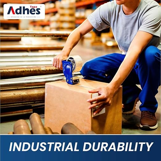 ADHES Packaging Tape 2.7MIL Heavy Duty Packing Tape Mailing Tape,3 Rolls | 3" x 165 ft (55 Yards) Clear Shipping Tape, Ultra-Strong & Durable for Packaging, Moving, Mailing, and Sealing