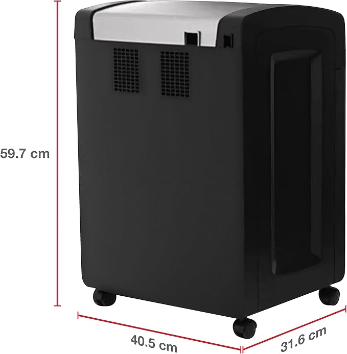 GBC Paper Shredder, ShredMaster, 15 Sheet Capcity, Micro-Cut, SM15-08 (1758501)