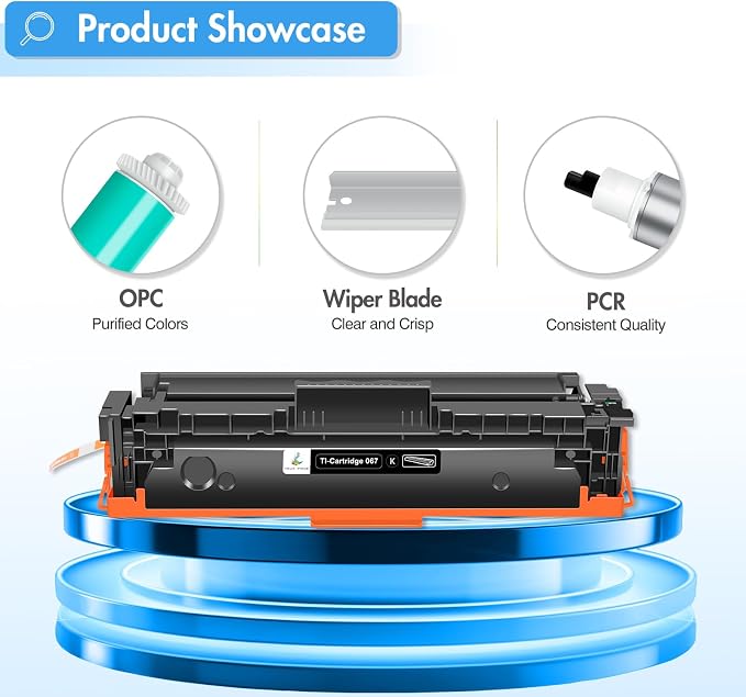067 067H Toner Cartridge Set MF656Cdw MF654Cdw MF650C LBP632Cdw High Yield | Compatible for Canon 067 Color ImageCLASS LBP633Cdw MF653Cdw MF652Cdw MF651Cw LBP630C LBP631Cw MF655Cdw Printer Ink 4 Pack