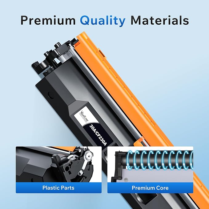 Valuetoner Compatible Toner Cartridge for HP 30A Black Toner Cartridge | 2-Black Replacement for LaserJet Pro MFP M203dw M227fdn M227fdw M203dn M203d M227sdn M227 M203 Printer