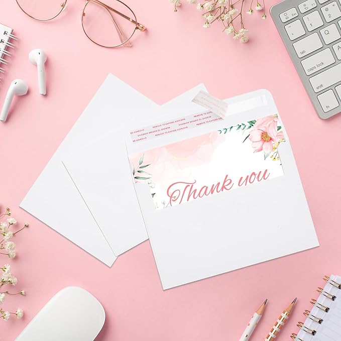ACSTEP 3000Pack A4 Envelopes 4-1/4 X6-1/4 Inch Self seal White 4 X 6 Envelopes For for Weddings, Invitations, Photos, Postcards, Greeting Cards Mailing,Baby Shower, Graduation