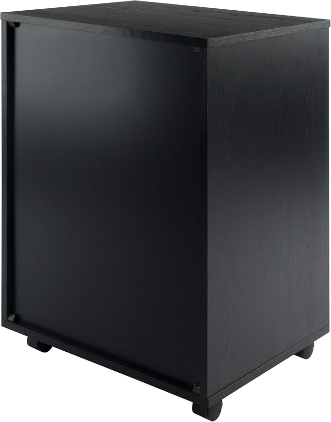 Winsome Halifax 5-Drawer Storage Cabinet, Black (20519)